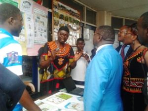 CIRMAD's exposition stand during 2015 World Environment Day in Bamenda